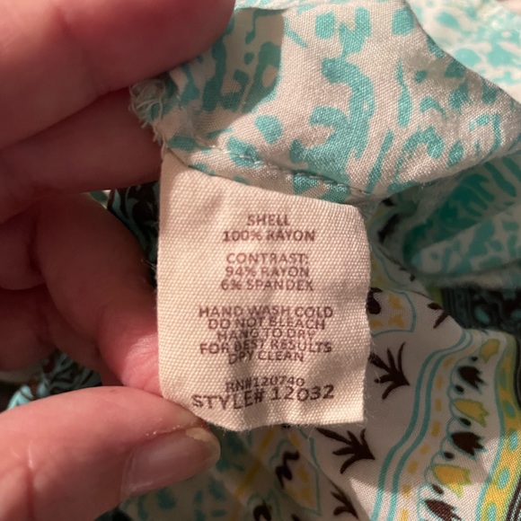 Mystree sleeveless top crocheted L - Picture 7 of 7